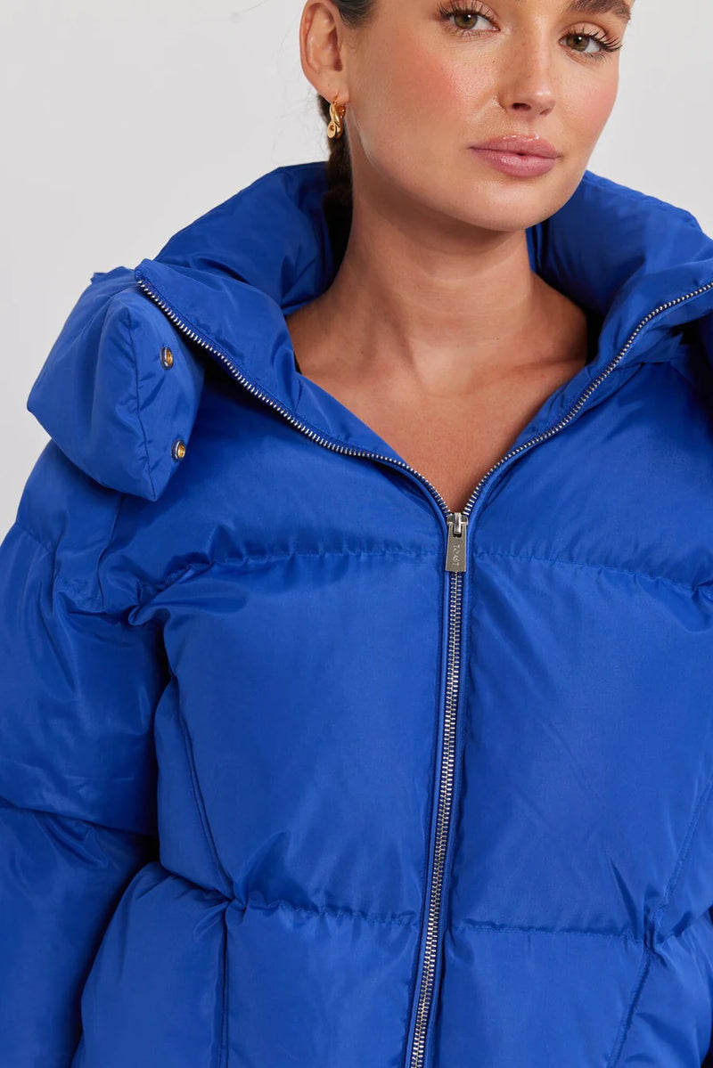 Toast Society - Pisces Puffer Jacket - Cobalt