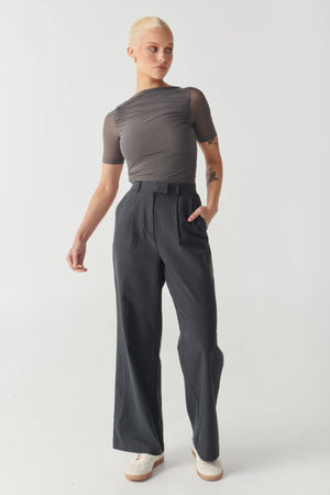 RAEF THE LABEL - Riley Tailored Pant - Charcoal