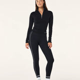 P.E NATION - Routine Quarter Zip - Black