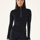 P.E NATION - Routine Quarter Zip - Black