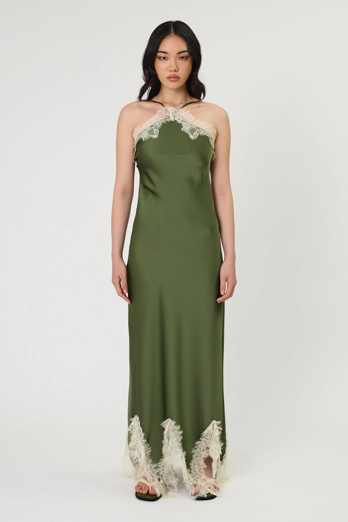 REMAIN - Rue Maxi Dress - Seaweed REMAIN - Rue Maxi Dress - Seaweed