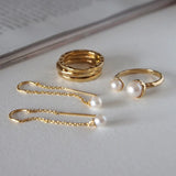 MURKANI - Riviera Double Pearl Ring