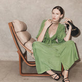 SANCIA - The Cerie Dress - Bottle Green