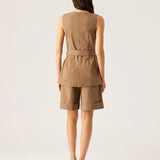 MOS THE LABEL - Nina Vest - Chocolate