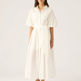 MOS THE LABEL - Aurelia Maxi Dress - Pearl