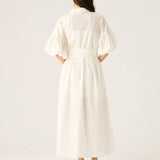 MOS THE LABEL - Aurelia Maxi Dress - Pearl