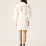 MOS THE LABEL - Valentina Mini Dress - White