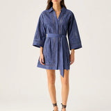 MOS THE LABEL - Valentina Mini Dress - Cobalt Blue
