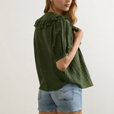 AUGUSTE - Otis Blouse - Sage Green