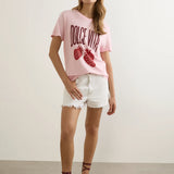 AUGUSTE - Sweet Life Classic Tee - Summer Pink