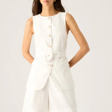 MOS THE LABEL - Nina Vest - Pearl