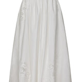 MOS THE LABEL - Isadora Midi Skirt - Pearl