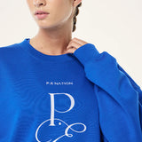 P.E NATION - South Bank Sweat - Royal Blue