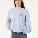 P.E NATION - Summit Sweat - Heather Blue