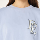 P.E NATION - Summit Sweat - Heather Blue