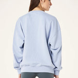 P.E NATION - Summit Sweat - Heather Blue