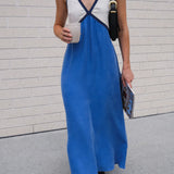 SANCIA - Naomi Dress - Azul