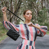 ARLINGTON MILNE - Sarah Crossbody - Black