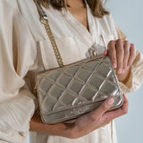 ARLINGTON MILNE - Sarah Crossbody - Gold