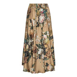 KARMAMIA - Savannah Skirt - Tan Bloom