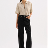NUDE LUCY - Cosmos Cupro Shirt - Cosmos