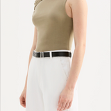 NUDE LUCY - Chelsea Top - Deep Sage