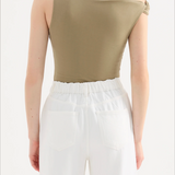 NUDE LUCY - Chelsea Top - Deep Sage