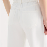 NUDE LUCY - Ace Tencel Denim Pant - White