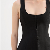 NUDE LUCY - Quinn Linen Vest - Black