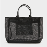 NUDE LUCY - Onda Mesh Tote - Black