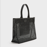 NUDE LUCY - Onda Mesh Tote - Black