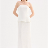 NUDE LUCY - Danika Maxi Skirt - Salt