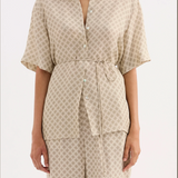 NUDE LUCY - Cosmos Cupro Shirt - Cosmos