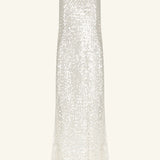 SHONA JOY - Asteri High Neck Sleeveless Maxi Dress - Silver
