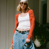 LUV LOU x WHITNEY PORT - The Sonny - Auburn