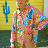 SPELL - Margi Hour Shirt Dress - Paloma