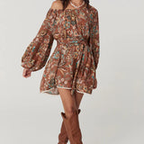 SPELL - Mojave Lily Tunic Dress - Amber