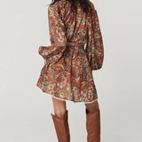 SPELL - Mojave Lily Tunic Dress - Amber