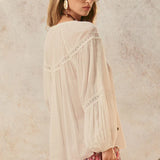 SPELL - Teodora Blouse - White Smoke