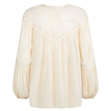 SPELL - Teodora Blouse - White Smoke