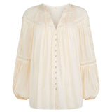 SPELL - Teodora Blouse - White Smoke
