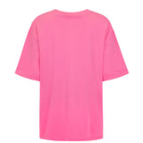 SPELL - Marina Piccola Oversized Biker Tee - Cosmos Pink