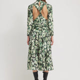 TOJHA - Emerald Dress - Meadow Floral