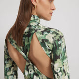 TOJHA - Emerald Dress - Meadow Floral