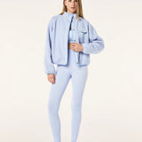 P.E NATION - Takeover Jacket - Heather Blue