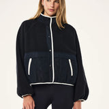 P.E NATION - Technique Quilt Jacket - Dark Sapphire