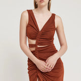 TOJHA - Naryssa Dress - Maple
