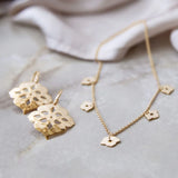 MURKANI - Thai Princess Drop Earrings | Gold