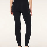 P.E NATION - Vita F/L Legging - Black / Heather Blue