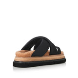 ALIAS MAE - Venga - Black Leather / Sherling